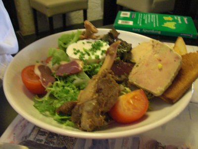 Duck salad